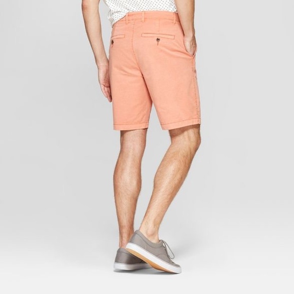Goodfellow & Co Pigment Chino Shorts Bengal Ginger - Picture 3 of 5